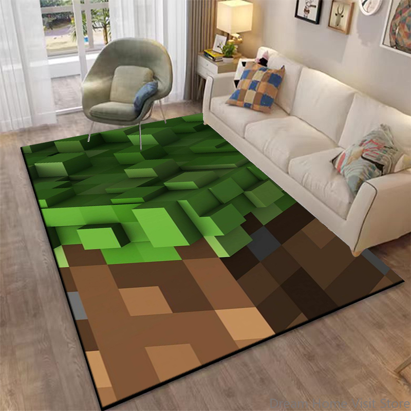 Home Textiles Plaid - 3D 추상 거울 기하학적 환상 카펫,