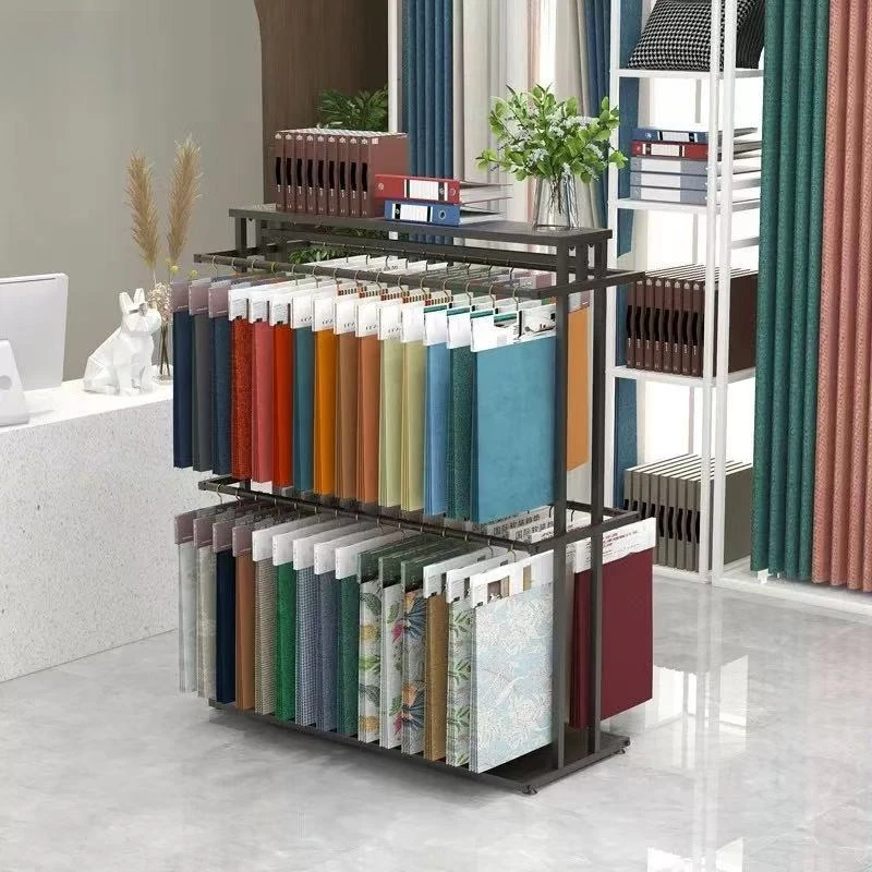 Home Textiles Exhibition - 원단 샘플 전시대 홈텍스타일 커튼 엘리베이터