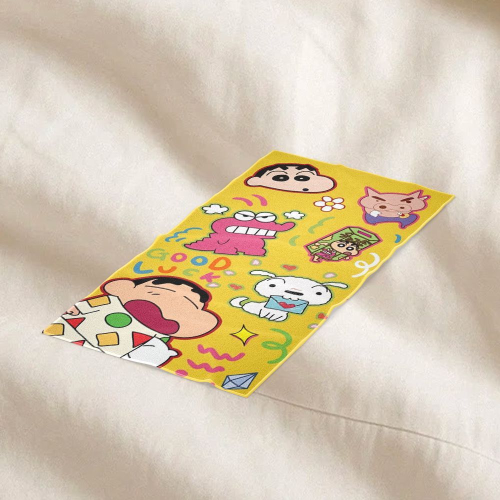 귀여운 만화 캐릭터 크레용신짱 세안용 목욕 타월, 땀  - Home Textiles Face Towel 리뷰 및 가격