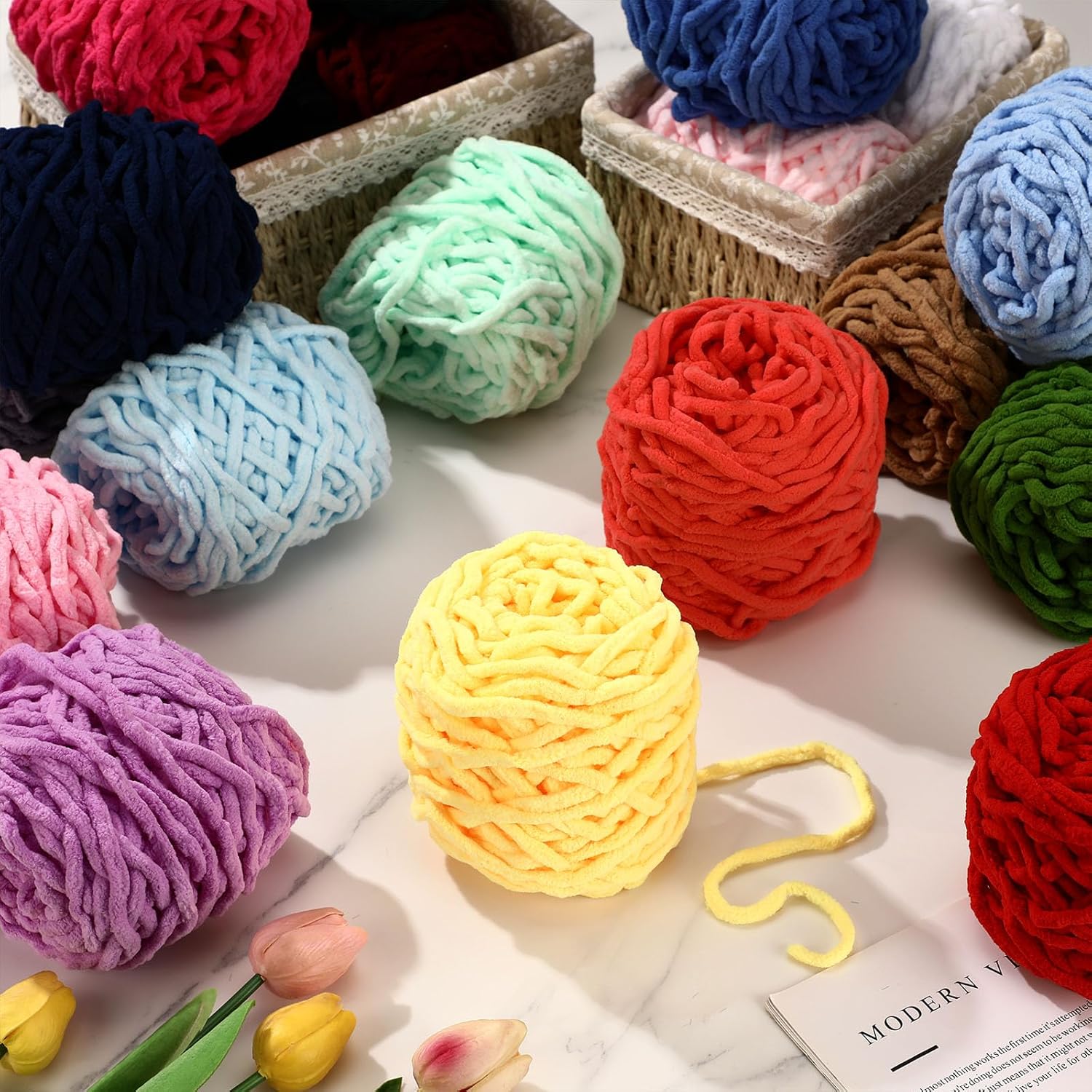 3개입 300g 셔닐 니팅얀 부드러운 아이스 스트립 라 - Wool Blanket Herringbone 리뷰 및 가격