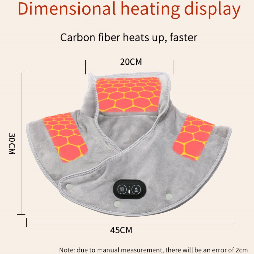전기 난방 어깨 목 패드 자궁 경부 랩 3 기어 열 압 - Heated Pad Electric 리뷰 및 가격