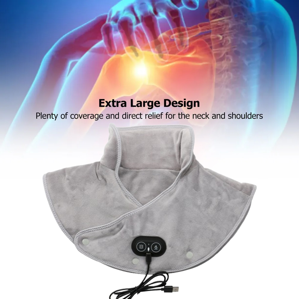 전기 난방 어깨 목 패드 자궁 경부 랩 3 기어 열 압 - Heated Pad Electric 리뷰 및 가격