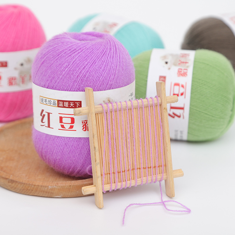 50g 1Pc 손 뜨개질 캐시미어 양모 원사 얇은 라나 - Wool Blanket Herringbone 리뷰 및 가격