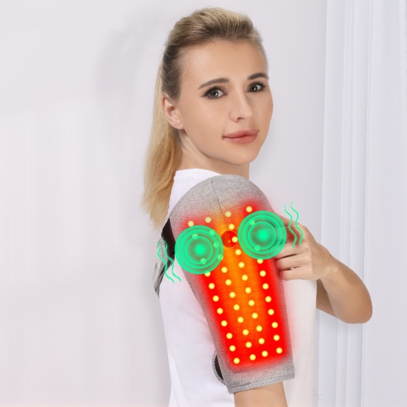 적색광 온열 진동 마사지 기능이 있는 어깨 보호 패드, - Heated Pad Electric 리뷰 및 가격