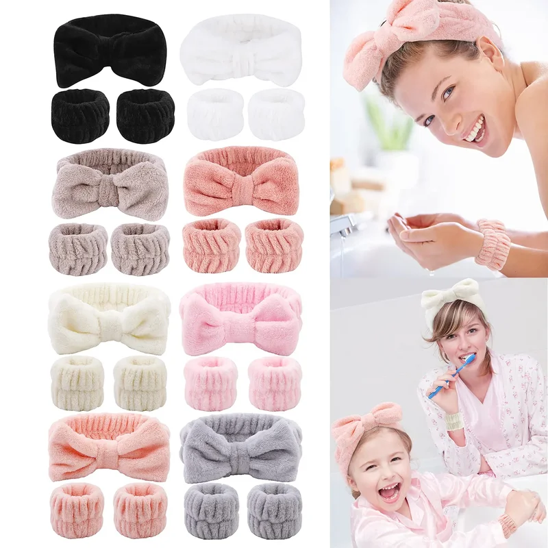 2PCS 재사용 가능한 스파 손목 워시 밴드 부드러운  - Home Textiles Face Towel 리뷰 및 가격