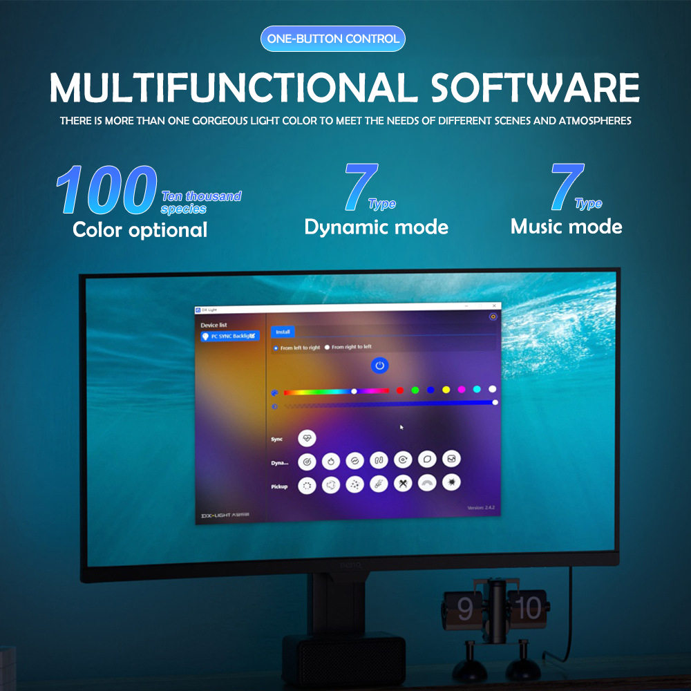 RGB 게임 조명 스트립 모니터 백라이트 LED 디스플 - Philips Bulb Hue 리뷰 및 가격