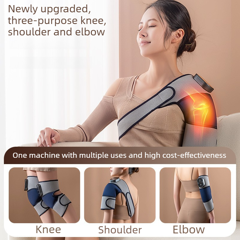 진동 열 요법 무릎 마사지기, 어깨 및 팔꿈치용 전기  - Heated Pad Electric 리뷰 및 가격