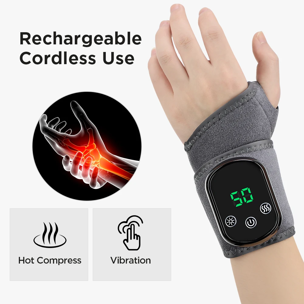 발 열 마사지 기계 전기 손목 가열 패드 랩 뜨거운 압 - Heated Pad Electric 리뷰 및 가격